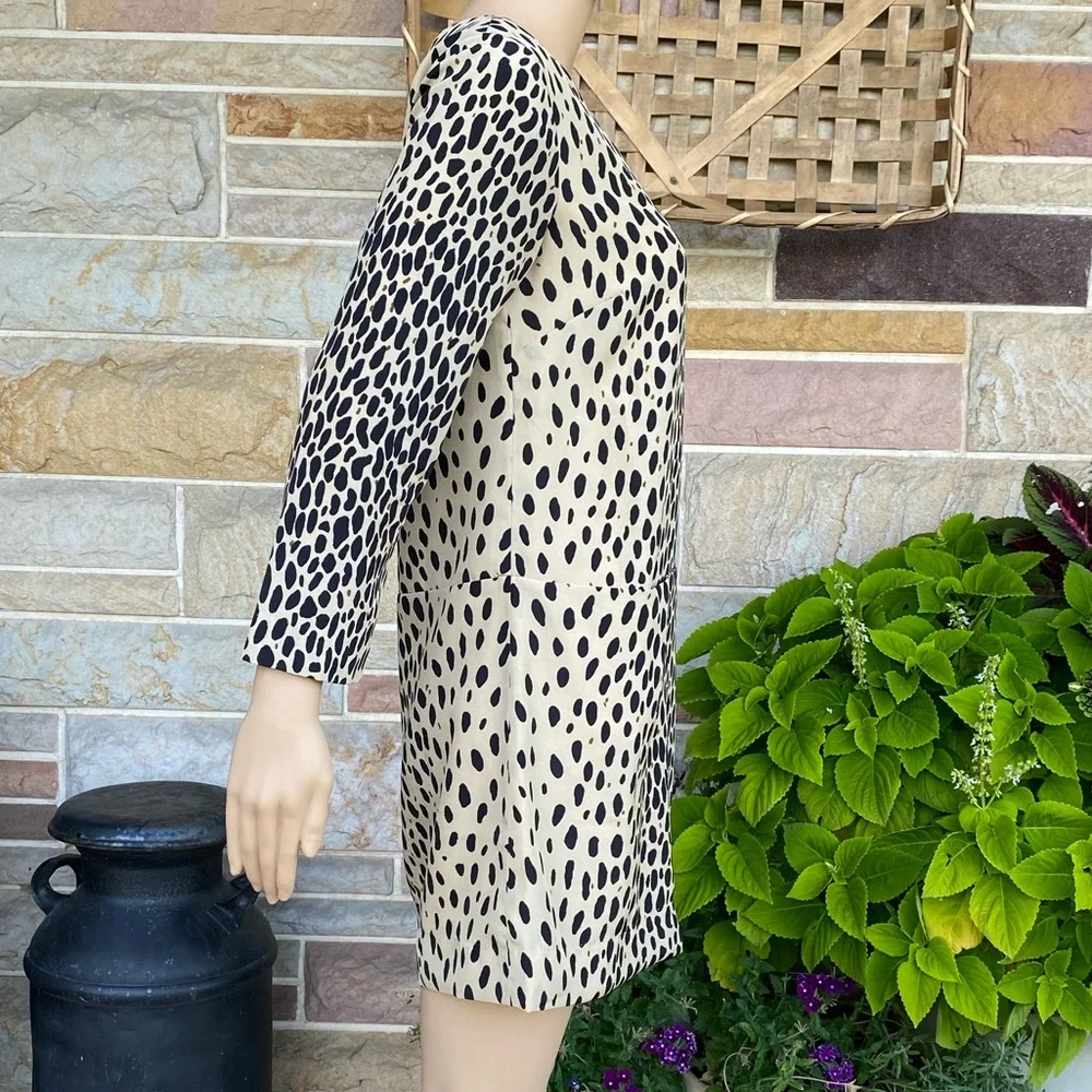 J. Crew Factory Jules Leopard Print Shift‎ Dress